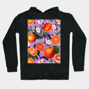 Vintage Fruit Pattern X Hoodie